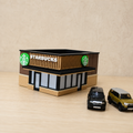 3D Mini Coffee Shop Model Diorama